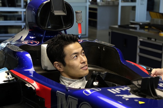 Toro Rosso Naoki Yamamoto