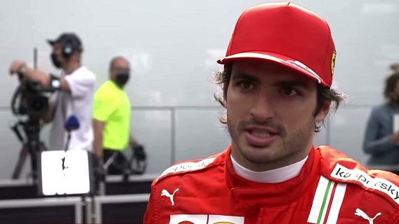 F1 Carlos Sainz Ferrari GP Austria 2021