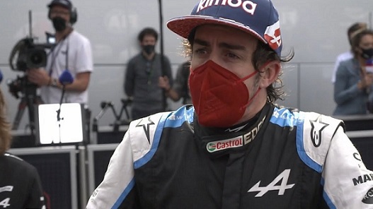 F1 Fernando alonso alpine GP austrai 2021
