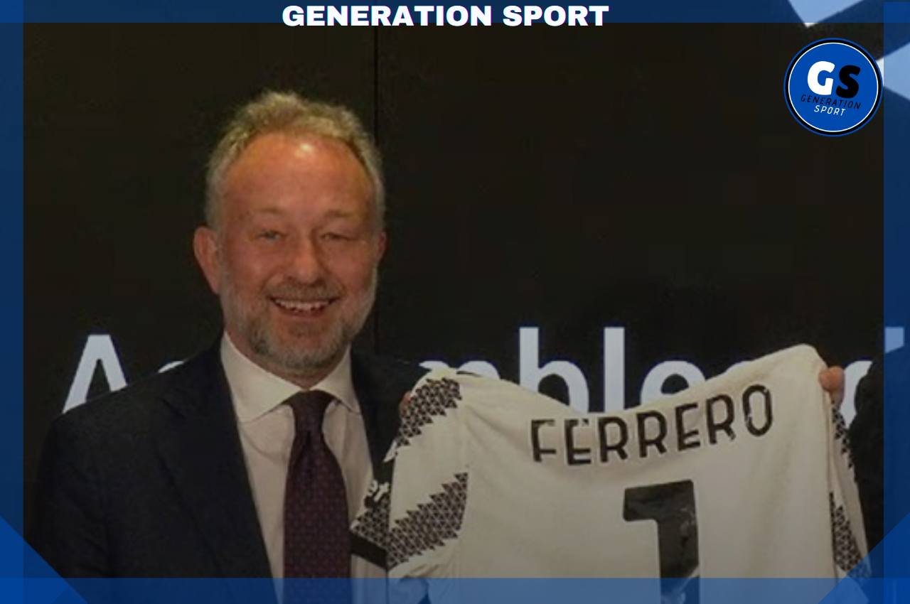 Presidente Juventus Ferrero maglia